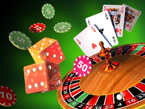 Mega Wheel live studio setup with spinning wheel and dealer